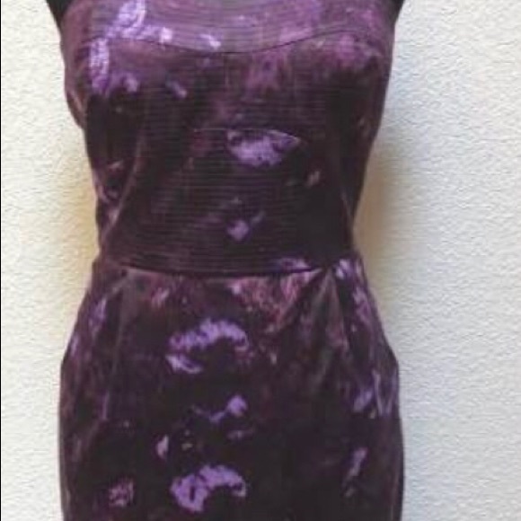 Antonio Melani purple strapless cocktail dress - Picture 3 of 3